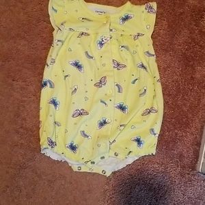 Carters button up Onsie